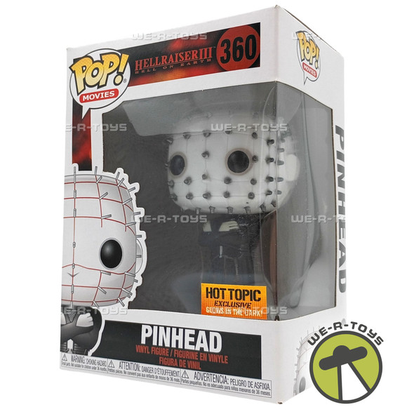 Funko POP! Hellraiser III Hell on Earth Pinhead 2020 Vinyl Figure #360 Glow