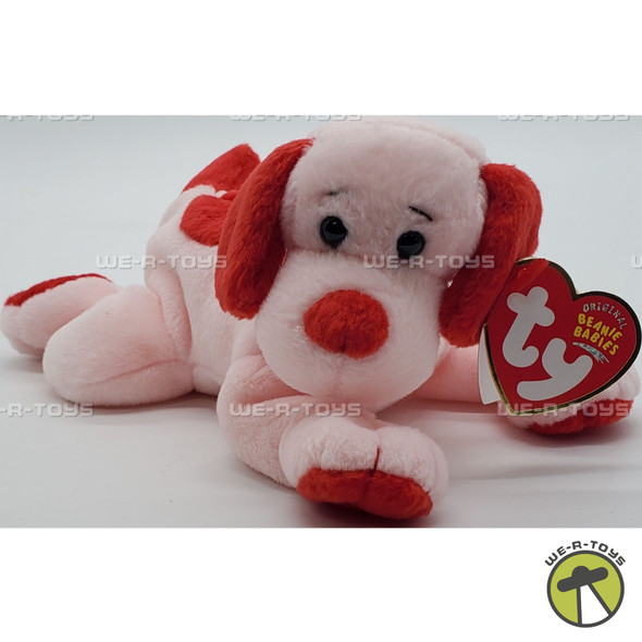 Ty Beanie Baby Lovey-Dovey the Dog Valentine's Day Plush 2004