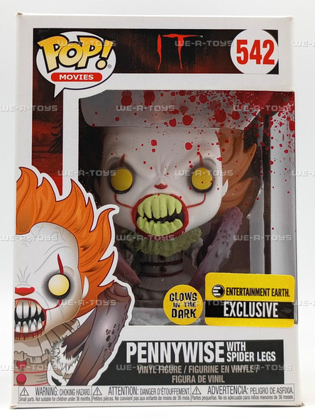 Funko POP! Movies It Pennywise with Spider Legs #542 Glow In Dark Vinyl Figure