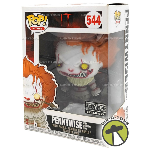 Funko POP! Movies It Pennywise with Wrought Iron #544 Vinyl Figure Exclusive