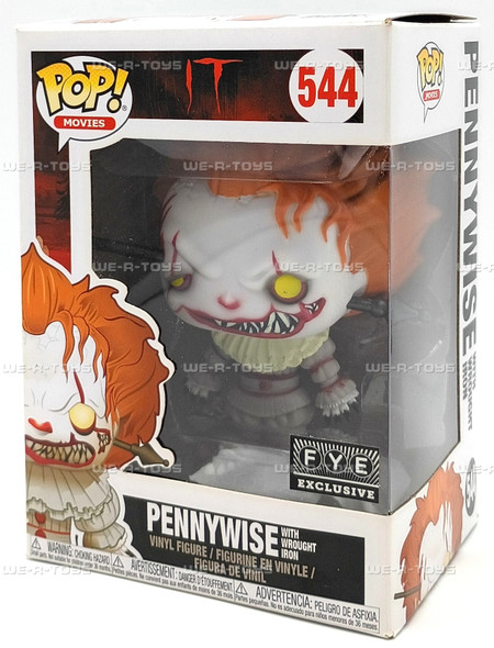 Funko POP! Movies It Pennywise with Wrought Iron #544 Vinyl Figure Exclusive