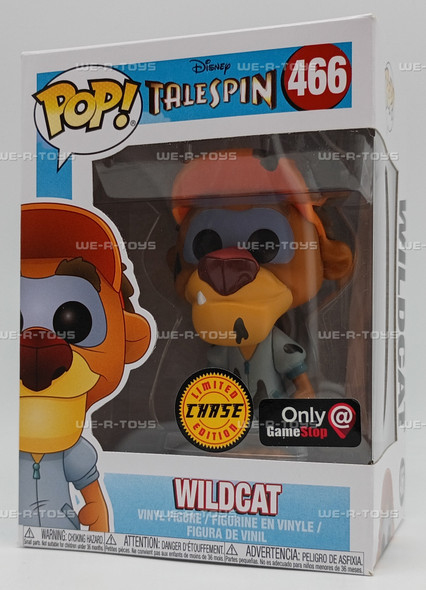 Funko Pop! Disney TaleSpin Wildcat Vinyl Figure #466 Limited Chase Edition