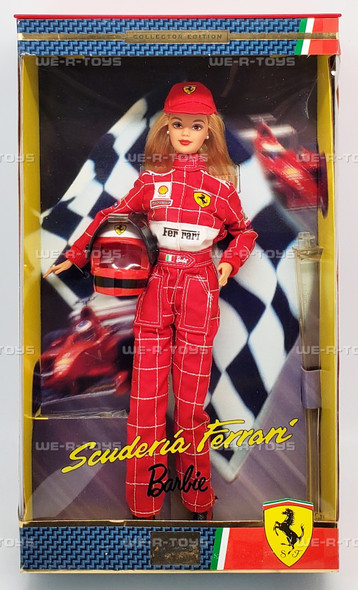 Scuderia Ferrari Collectible Barbie Doll 2000 Mattel 25636