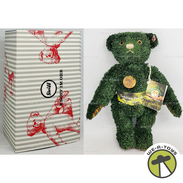 Steiff No 27 Teddies for Tomorrow Green Christmas Teddy Bear