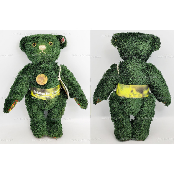 Steiff No 27 Teddies for Tomorrow Green Christmas Teddy Bear