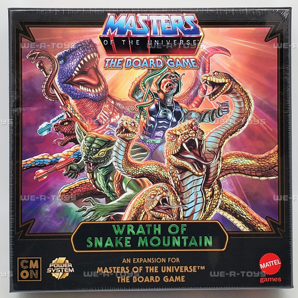 Masters of The Universe Board Game Wrath of Snake Mountain Expansion Set