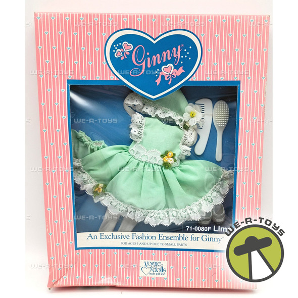 Ginny Dolls Lime Doll Fashion Ensemble Vogue Dolls 1988 No 71-0080F