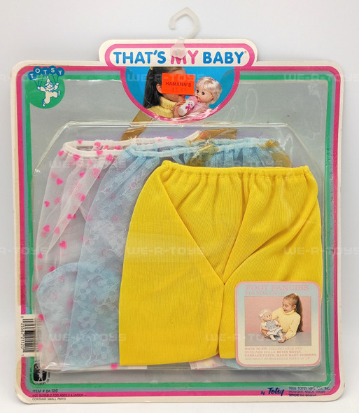 Thats My Baby Fashion Pants Set of 3 for 15-17" Baby Dolls Totsy 1989 BA120