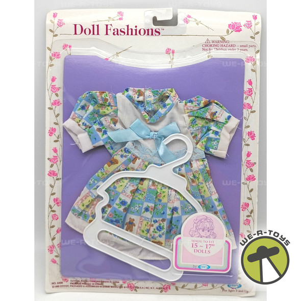 Cititoy Doll Fashions Set for 15-17 Inch Doll Skirt & Top 1990 No. 6496