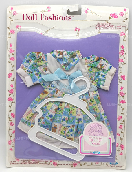 Cititoy Doll Fashions Set for 15-17 Inch Doll Skirt & Top 1990 No. 6496