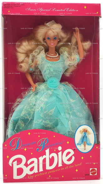Barbie Dream Princess Doll Sears Special Limited Edition 1992 Mattel #2306