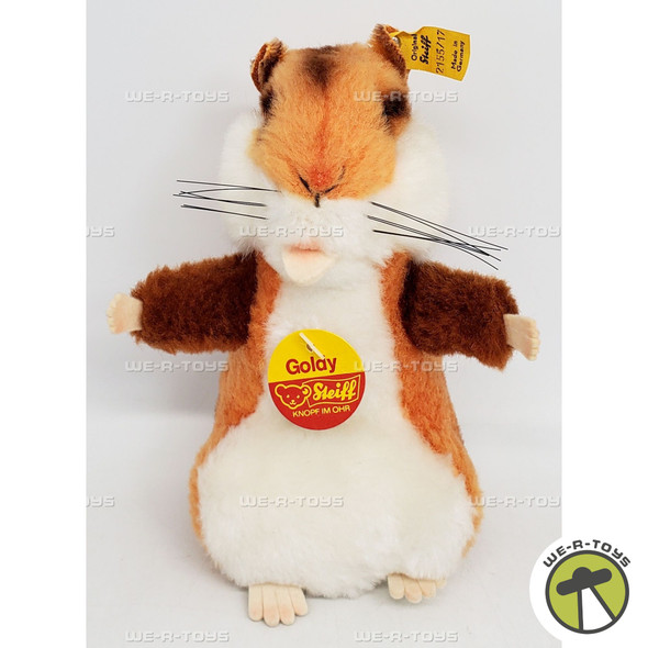 Steiff Goldy Hamster 7 Inch Plush