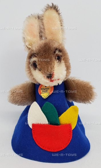 Steiff Vintage 1960's Easter Bunny Mohair Puppet 3174/15