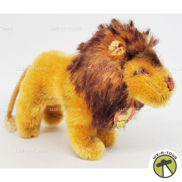 Steiff Vintage 1960's Leo Lion Mohair Plush