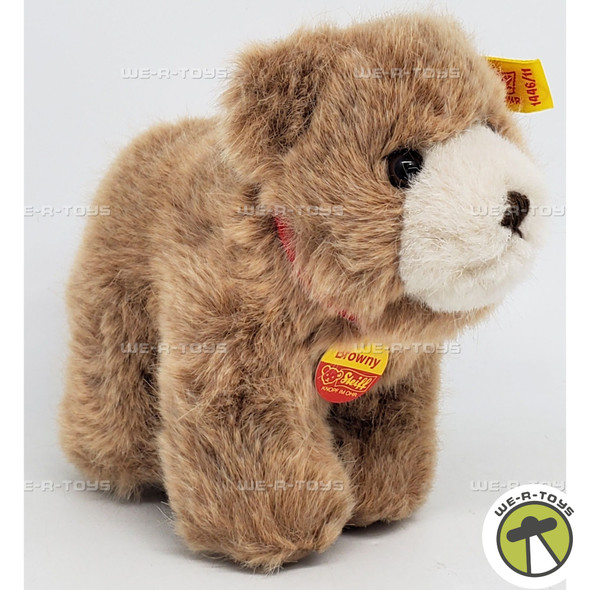 Steiff Browny Bear Mohair 5 Inch Plush 1446