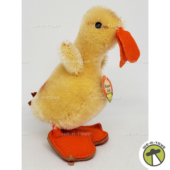 Steiff Baby Duck Yellow Mohair Plush 6317