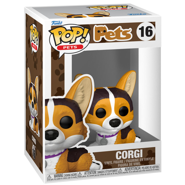 Funko Pop Pets Corgi Vinyl Figure #16