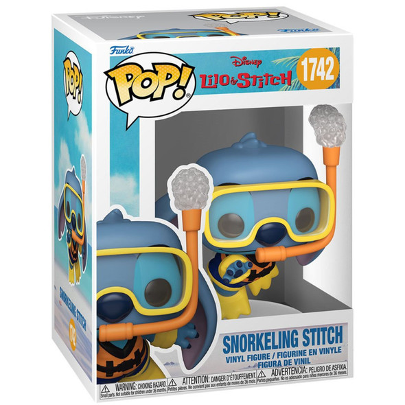 Funko Pop Lilo & Stitch Snorkeling Stitch Vinyl Figure #1742