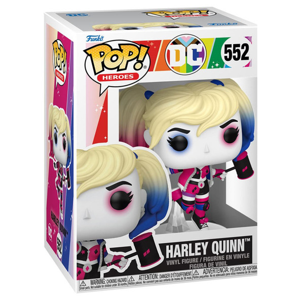 Funko Pop DC Comics Pride 2025 Harley Quinn Vinyl Figure #552
