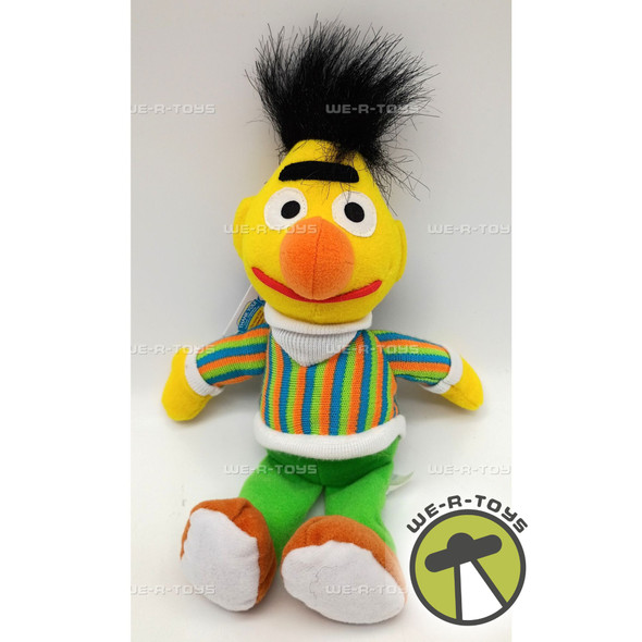 Sesame Street Beans Bert Plush 30 Year Anniversary 1997 Tyco #34630