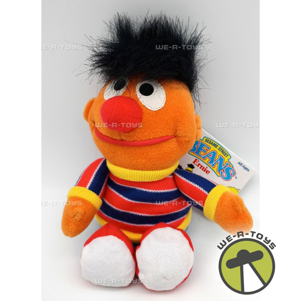 Sesame Street Beans Ernie Plush 30th Anniversary 34631 Tyco 1997