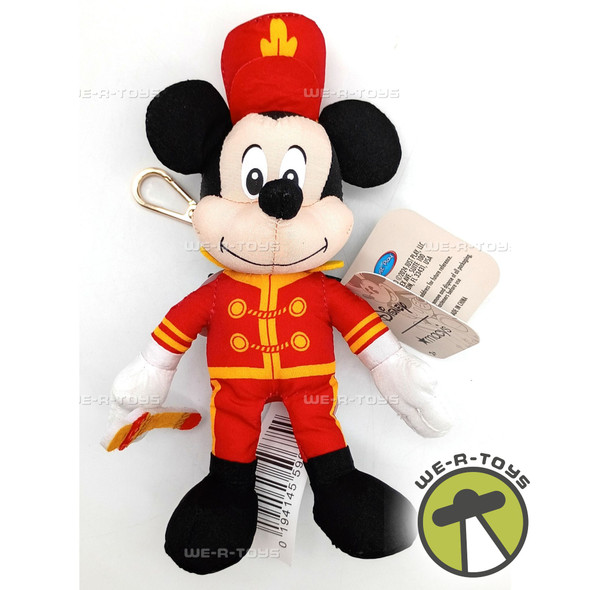 Disney Mickey Mouse Clip-On Miniature Plush 2024 Just Play 59675