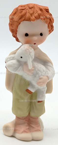 Nativity Gentle Shepherd Painted Bisque Figurine CHK100-4 Hallmark 1981