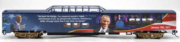 Barack Obama Farewell Address Vista Dome Train Car Hawthorne Village 14-00851022