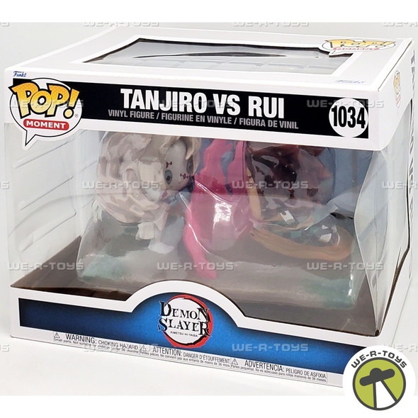 Funko POP Moment Demon Slayer Tanjiro vs. Rui 1034 Vinyl Figure