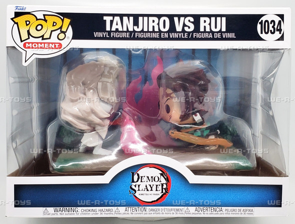 Funko POP Moment Demon Slayer Tanjiro vs. Rui 1034 Vinyl Figure
