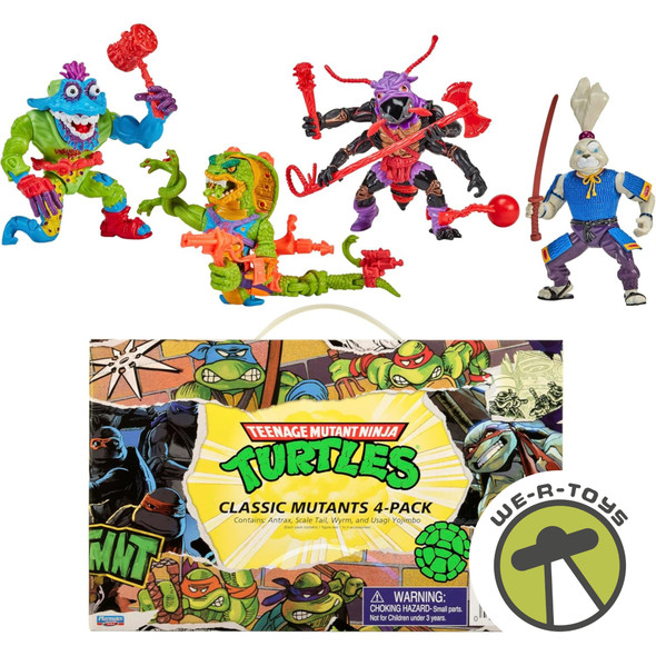 Teenage Mutant Ninja Turtles Original Classic Mutants Wave 4 Figure 4 Pack