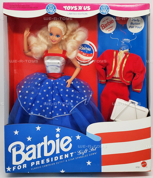 Barbie for President Doll Gift Set 1991 Mattel 03722