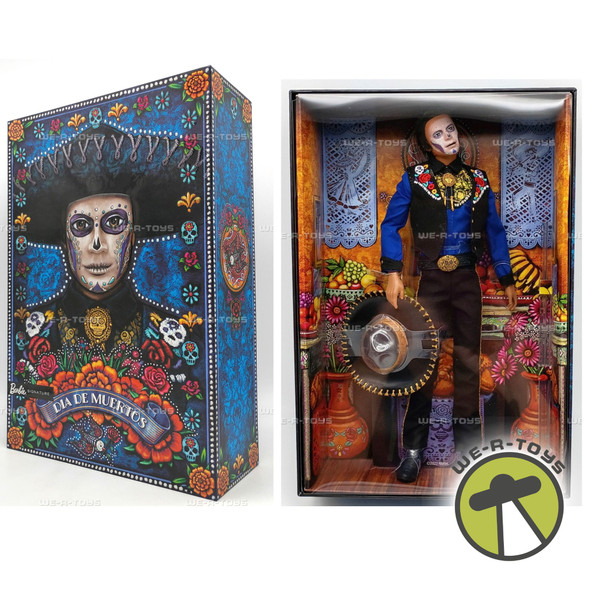 Dia De Muertos Ken Barbie Doll In Charro Look Fashion 2022 Mattel HBY10