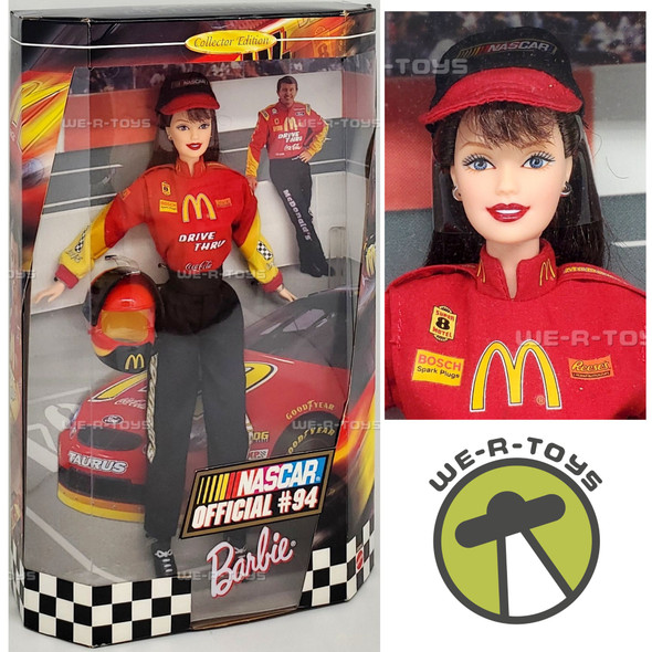 Nascar Official #94 Bill Elliot Barbie Doll 1999 Mattel 22954
