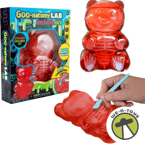 Orb Goo-natomy Lab Jelly Bear Gel Dissection Kit