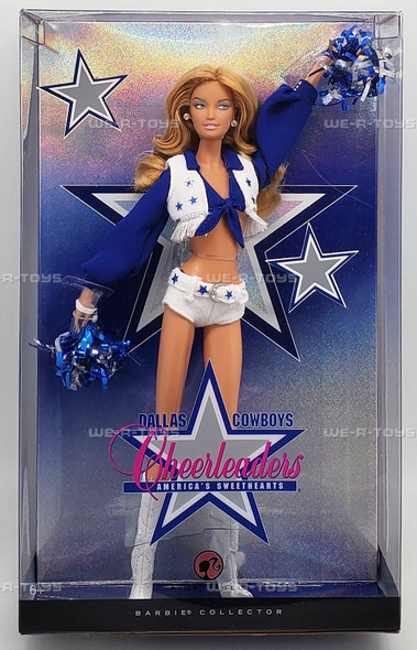 Dallas Cowboys Cheerleader Barbie Doll 2007 Mattel M2316