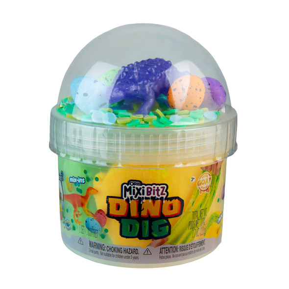 Orb MixBitz Dino Dig Scented Slime
