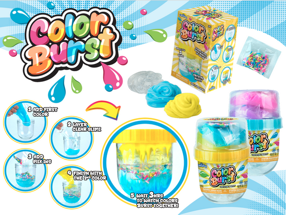 Orb Curiosities Color Burst Slimi Color Assortment