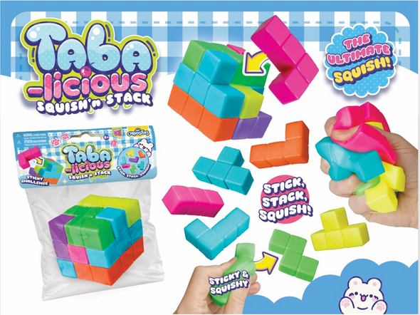 Orb Taba-licious Squish'n Stack Puzzle Cube