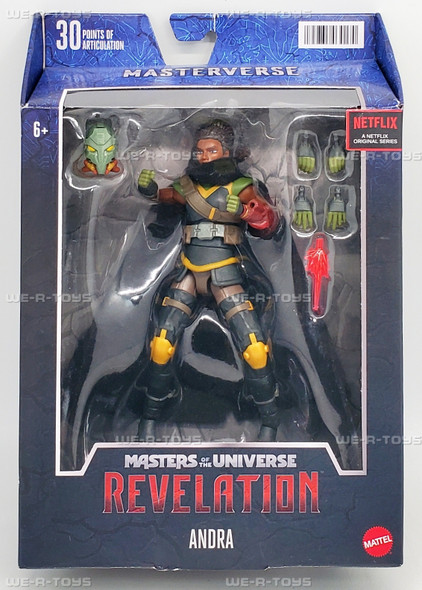 Masters of the Universe Revelation Masterverse Andra Action Figure Mattel HDR35