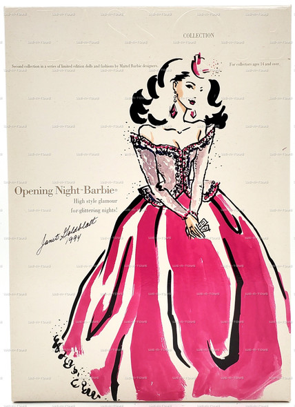 Barbie Classique Collection Opening Night Doll Signed by Janet Goldblatt 1994