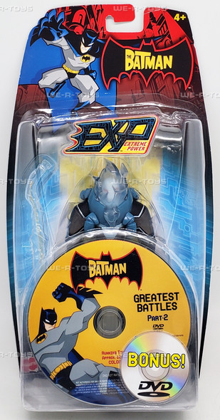 DC The Batman Mr. Freeze EXP Action Figure with DVD 2006 Mattel J8992