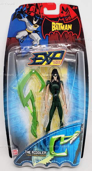 The Batman EXP Extreme Power The Riddler Action Figure 2005 Mattel J5079