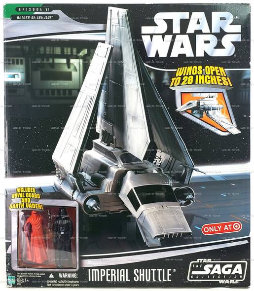 Star Wars Episode VI ROTJ Imperial Shuttle Vehicle 2006 Hasbro #20175