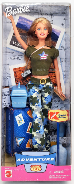 Adventure Route 66 Barbie Doll 2002 Mattel 56036