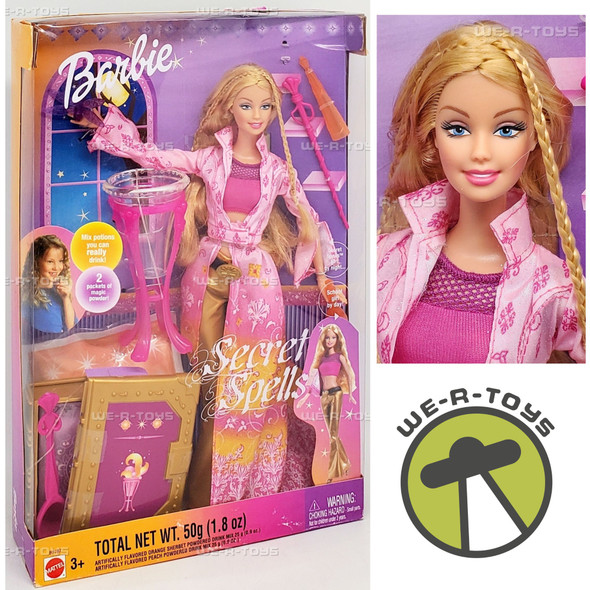 Secret Spells Barbie Doll with Drinking Potions 2003 Mattel B2787