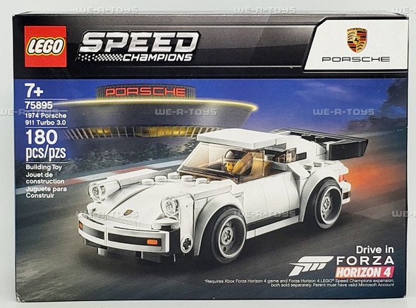 LEGO Speed Champions 1974 Porsche 911 Turbo 3.0 180 Piece Building Kit 75895