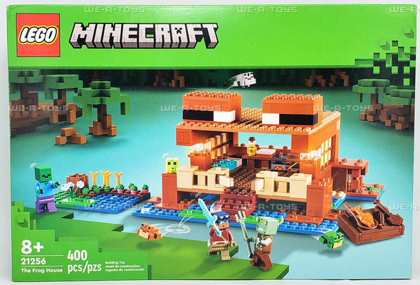 LEGO Minecraft The Frog House 400 Piece Building Set 21256