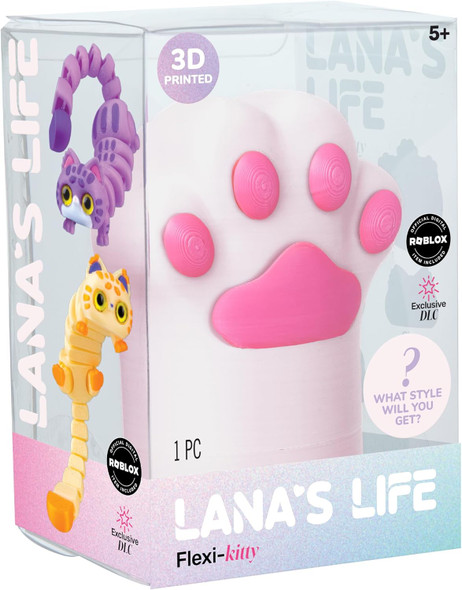 Orb Lana's Life 3D Flexi Kitty White Version