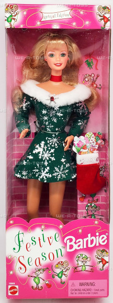 Festive Season Barbie Doll Special Edition 1997 Mattel 18909